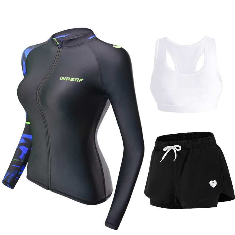 Surfing (treading) + vest + fake pairs